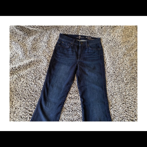 SOLD- 7 For All Mankind Flare Jeans | Size 25 - Picture 2 of 8